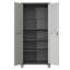 Armoire de rangement en métal 71 po avec roulettes - Armoire de rangement robuste pour outils pour la maison, le bureau, l'école et le garage, noir /