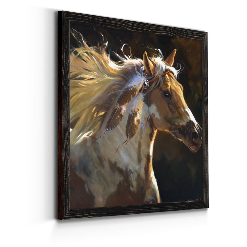 Supposition I-impression sur toile, H 31,5 po x l 31,5 po x P 1,5 po, Cadre noir