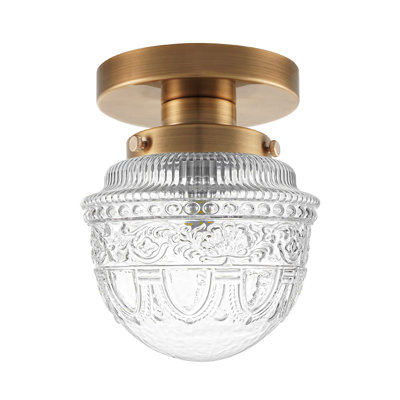 Jahare Glass Semi Flush Mount