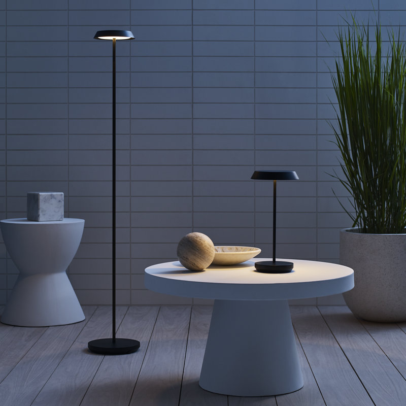 Tepa Medium Rechargeable Floor Lamp, Matte White