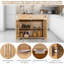 Wood Kitchen Trolley