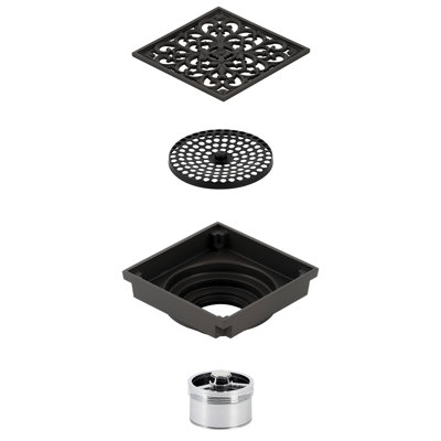 Drain de douche Watercours Scroll Grid