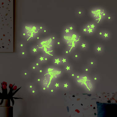 WallPops Star Struck Glow in the Dark Wall Art Kit Wall Decals