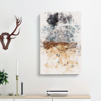 Blacks Beach in San Diego Cali - Wrapped Canvas