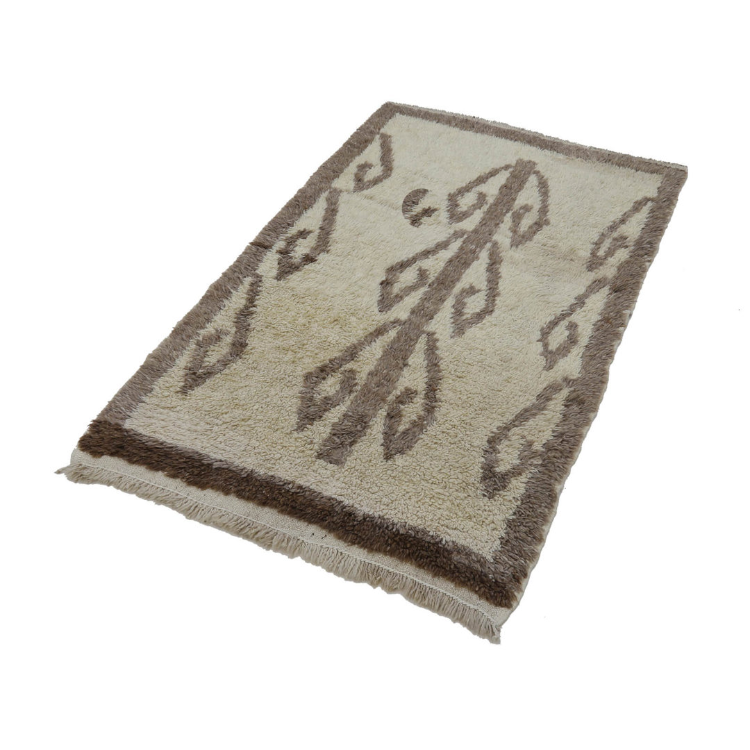 Franklinton Hand Knotted Hand Knotted Gray Area Rug