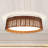 Aloura 16.5" Acrylic LED Flush Mount Ceiling Light