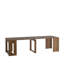 Table de salle à manger extensible pliable, console multifonctionnelle extensible en bois, meubles de salle de réunion, options de longueur de table, bois