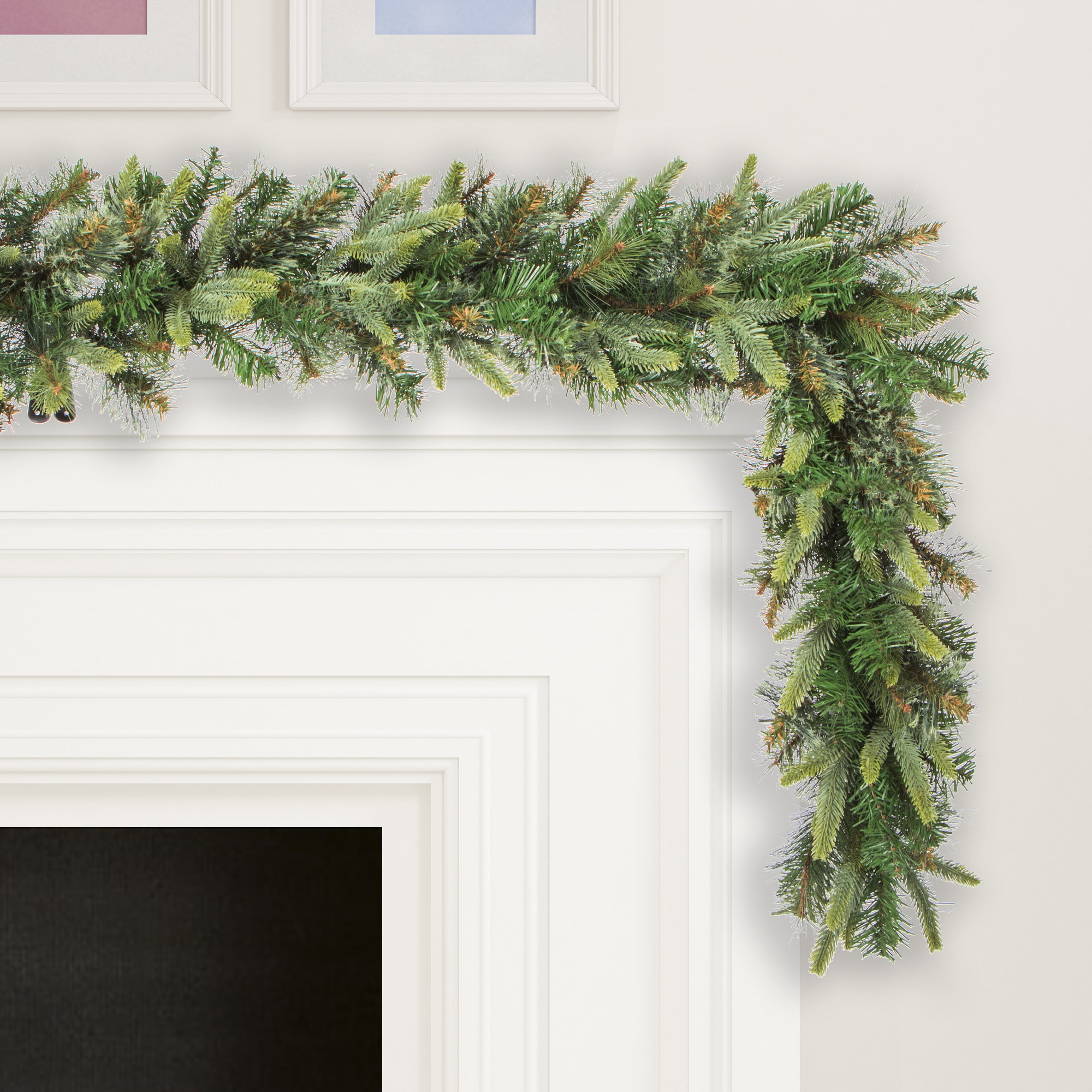 Cashmere Pine 300'' in. Faux Pine Garland, 9'