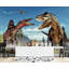 Murale Lavaca Fighting Dinosaurs-357796376