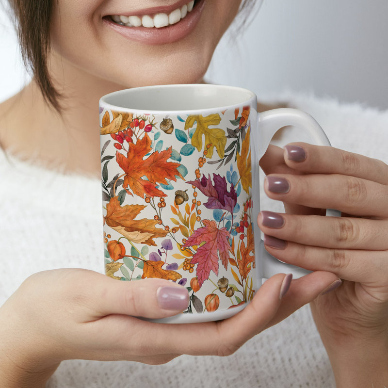 15 oz. Tasse décorative en céramique