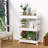 Lidia 66.5cm H x 40.1cm W Utility Cart with Wheels-1699981299
