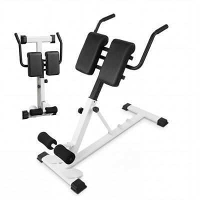 Roman Chair Hyperextension Bench | 330LBS Back Support & Glute Trainer