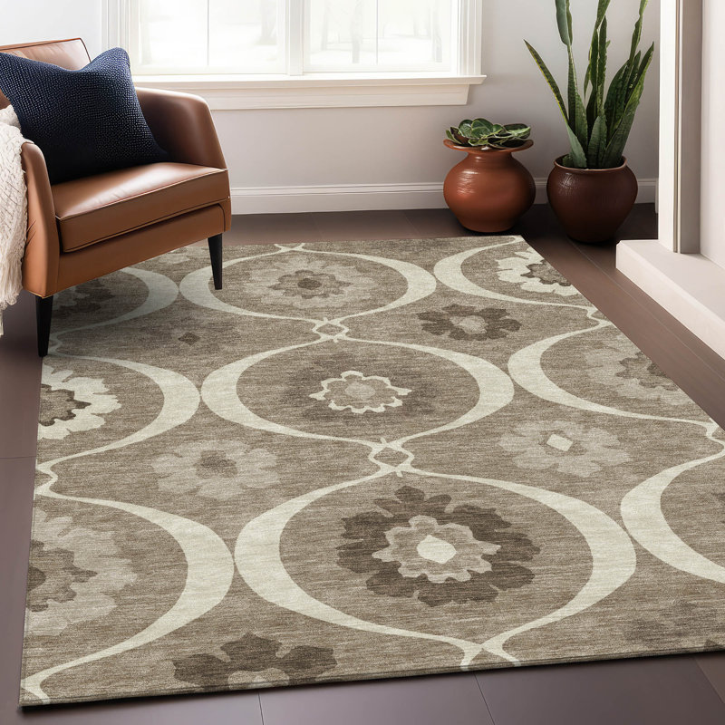  Malchow Area Rug, Rectangle 10' x 14'