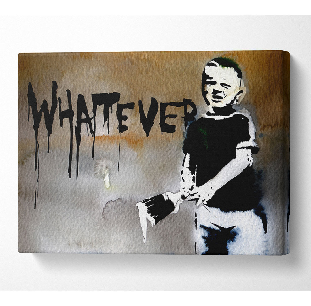 Whatever Kid - Kunstdrucke auf Leinwand - Wrapped Canvas