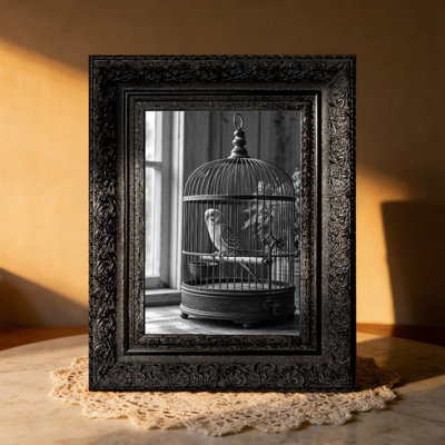 Gallery Inspired Picture Frame with Wall or Table Placement