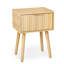 Table d'appoint en chêne de 15,7 po de largeur (2 pièces)-1374084752