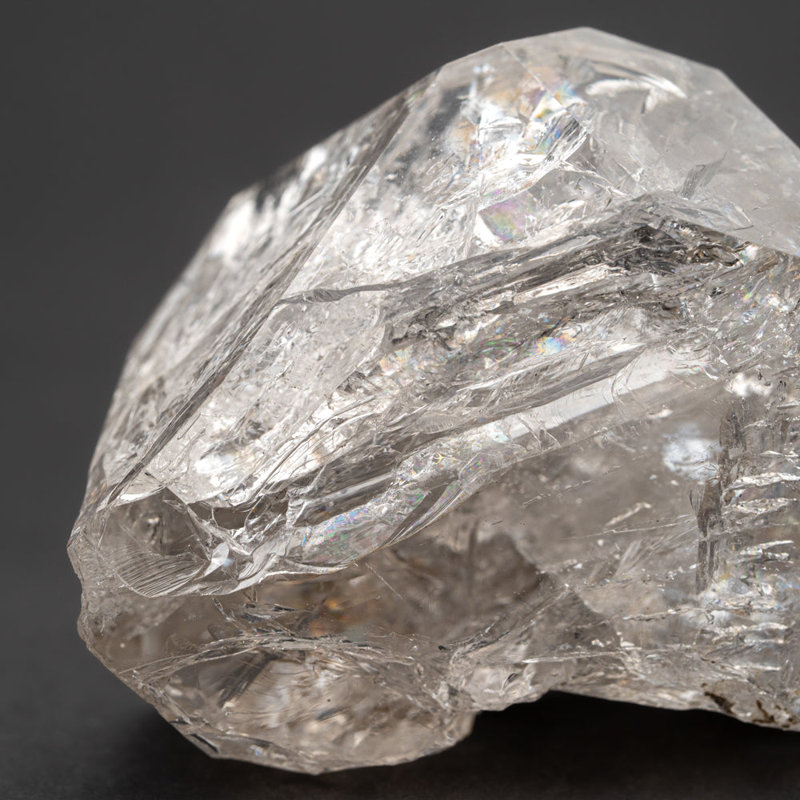 Grappe de quartz Herkimer du comté de Herkimer, New York (136,9 grammes)