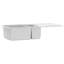 Lolita Granite Kitchen Sink Double Basins White