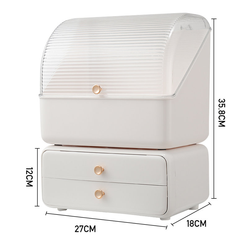 Locksly Plastic Makeup Organizer