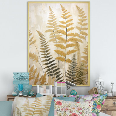 " Golden Ferns Silent Gracefulness XII "