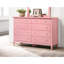 Charmante commode décontractée rose-1617834079