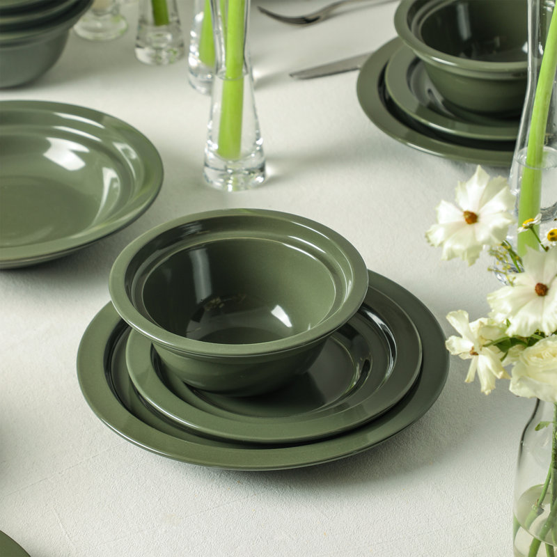 Stone Lain Cosmo 24-Piece Dinnerware Set Stoneware