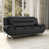 Black Faux Leather selected