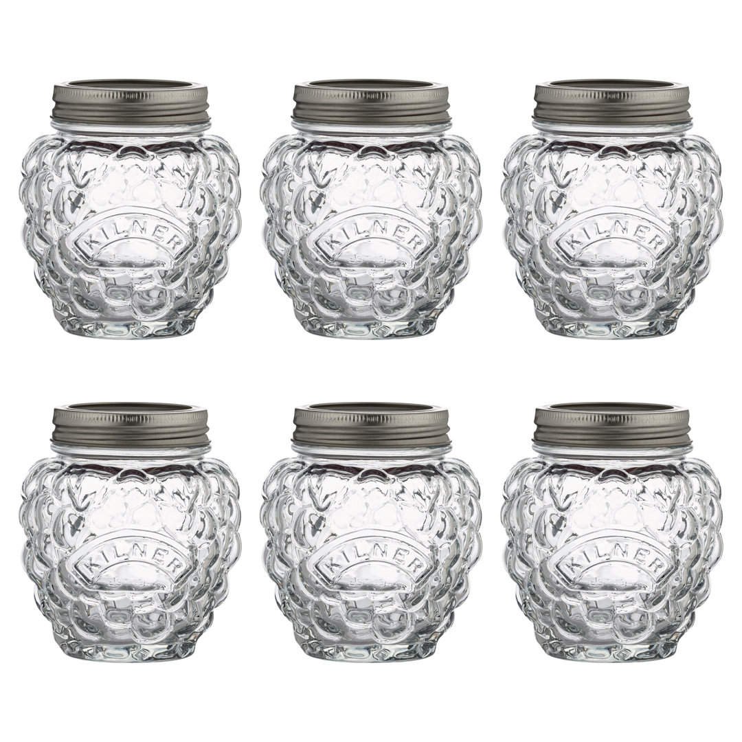 Glass Canning Jar - Set of 6 (Set of 6) Kilner