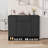 47.2" Shoe Cabinet with 4 Doors & 1 Drawer, Freestanding Narrow Entryway Organizer for Hallway or Living Room-1587862054