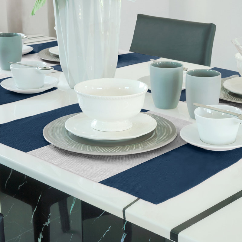 Récapitulatif de 18 po Michigan, Bleu, Polyester sergé