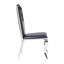 Ensemble de 2 chaises d'appoint avec siège rembourré en polyuréthane et dossier seulement, sans les tables