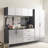 Series, Garage Cabinet , Metallic Gray Finish, Drawers, Water And Heat Attribute, 2x Thicker Edge Banding, Device On Shelving System, Heavy-duty Double Bracket B Of 96 In. W X 79 H 20 D, 6 Pieces,