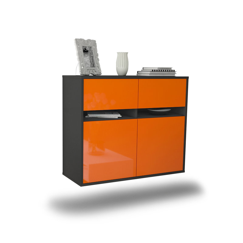 Roush 92cm Sideboard, Orange