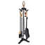 Iron Fireplace Tool Set