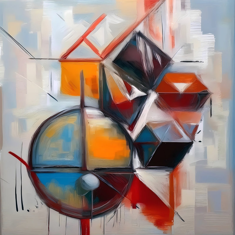 Revolutions, 24" H x 24" W