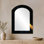Miroir mural Modern Modern - sérénade de nébuleuse à la dérive, impression métallique