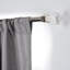 Tringle à rideaux simple ajustable en cristal 0,75 po Schlegel-1157327898