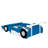 Dynamic Full Race Car-Shaped Platform Bed On Wheels-1609862153
