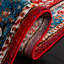 Tapis rétro bleu / rouge Hamadan 259-1565270657