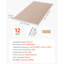 Panneaux de toit, panneaux de toiture en polycarbonate à double couche, housse de remplacement pour serre en plastique ondulé à fort impact, imperméable pour abris de jardin, poulaillers, maison, jardin (5 pi x 2 pi x 0,24 po)