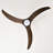 52" Ceiling Fan, Indoor Outdoor Ceiling Fan With Light With Remote Control, Noiseless Reversible Motor, 6 Speed ,3 Color , For Patio Living Room, Bedroom, Office,Indoor-763222158-763222156