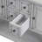 Cambridge Series  Ample Storage Vintage Console Table With Four Small Drawers And Bottom Shelf For Living Rooms, Entrances And Kitchens-354829564