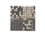 Enchanted 1" x 1" Metal Mosaic Tile