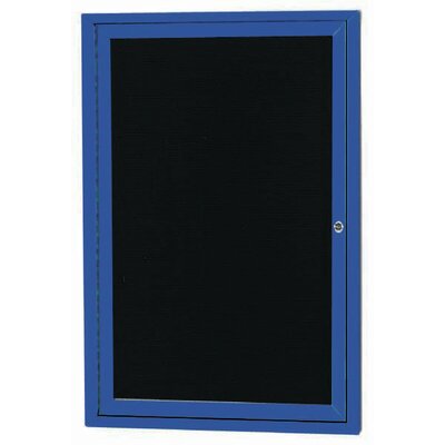 Outdoor Directory Cabinet Enclosed Wall Mounted Letter Board -  AARCO, OADC2418B