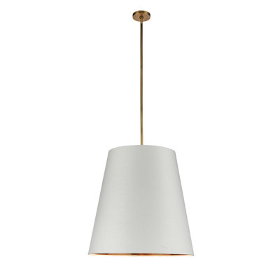 3 Light Steel Pendant