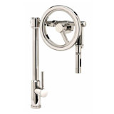 Endeavor Wheel Pulldown Faucet - Toggle Sprayer