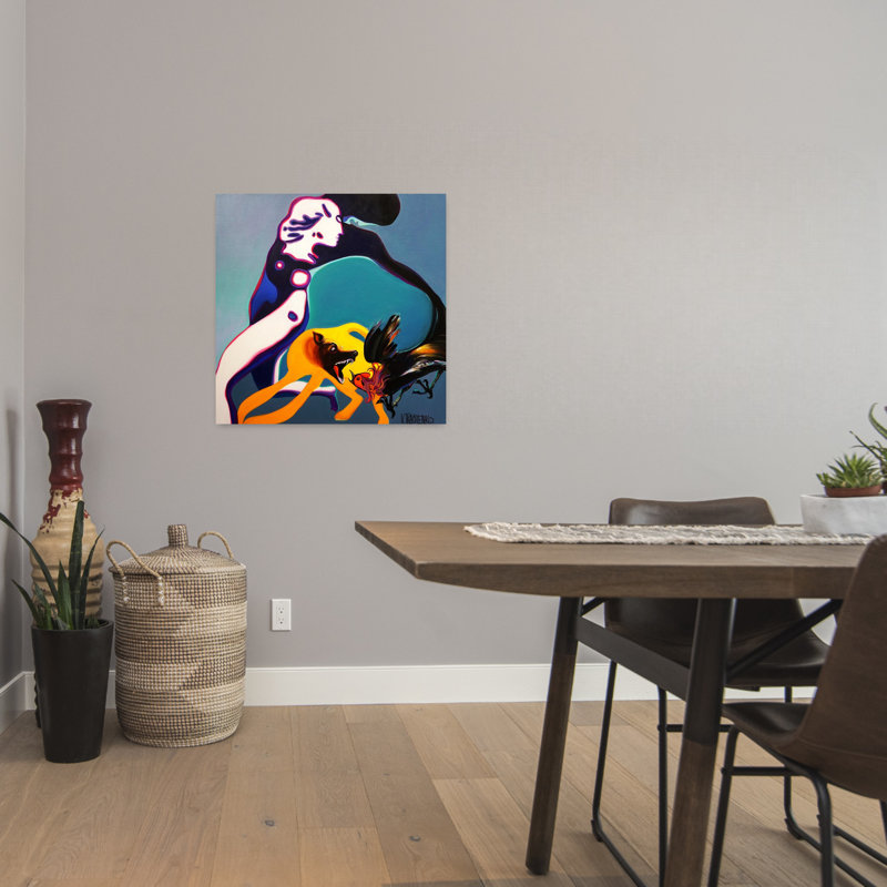 Art mural Kerfuffle, H 24 po x l 24 po