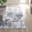 Tapis gris / bleu / blanc Hassen-1998235152