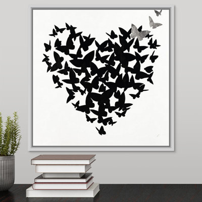 «Hearts in Flight III», impression sur toile
