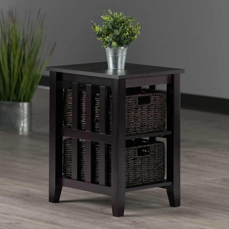 Table de bout avec rangement Aouab